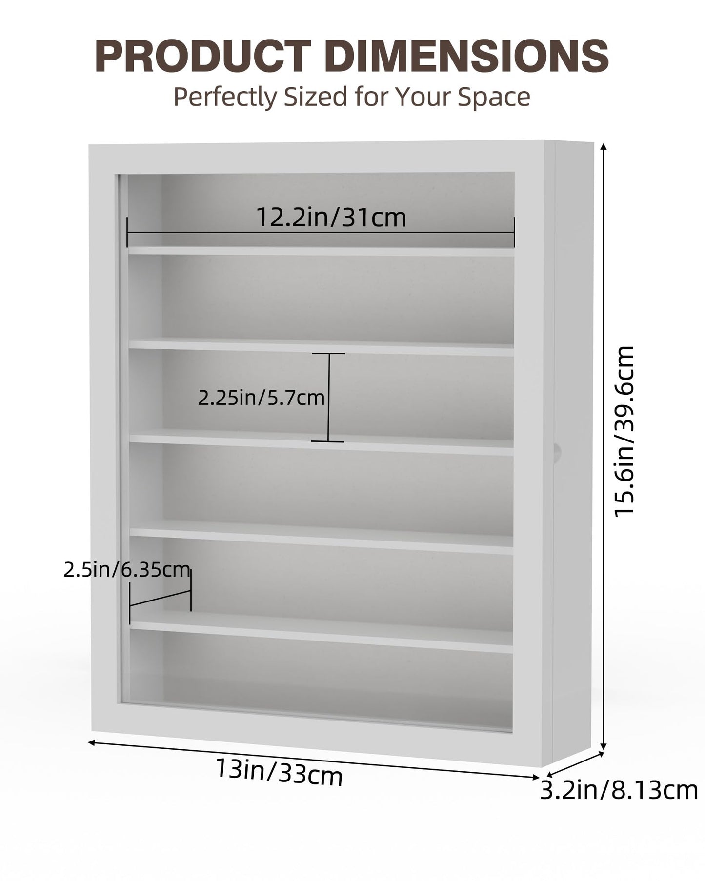 TJ.MOREE Sunglasses Organizer Storage Wall Mounted: 13 x 15.6 inches Eyewear Display Case Rustic Wood Eyeglasses Holder Large Glasses Storage