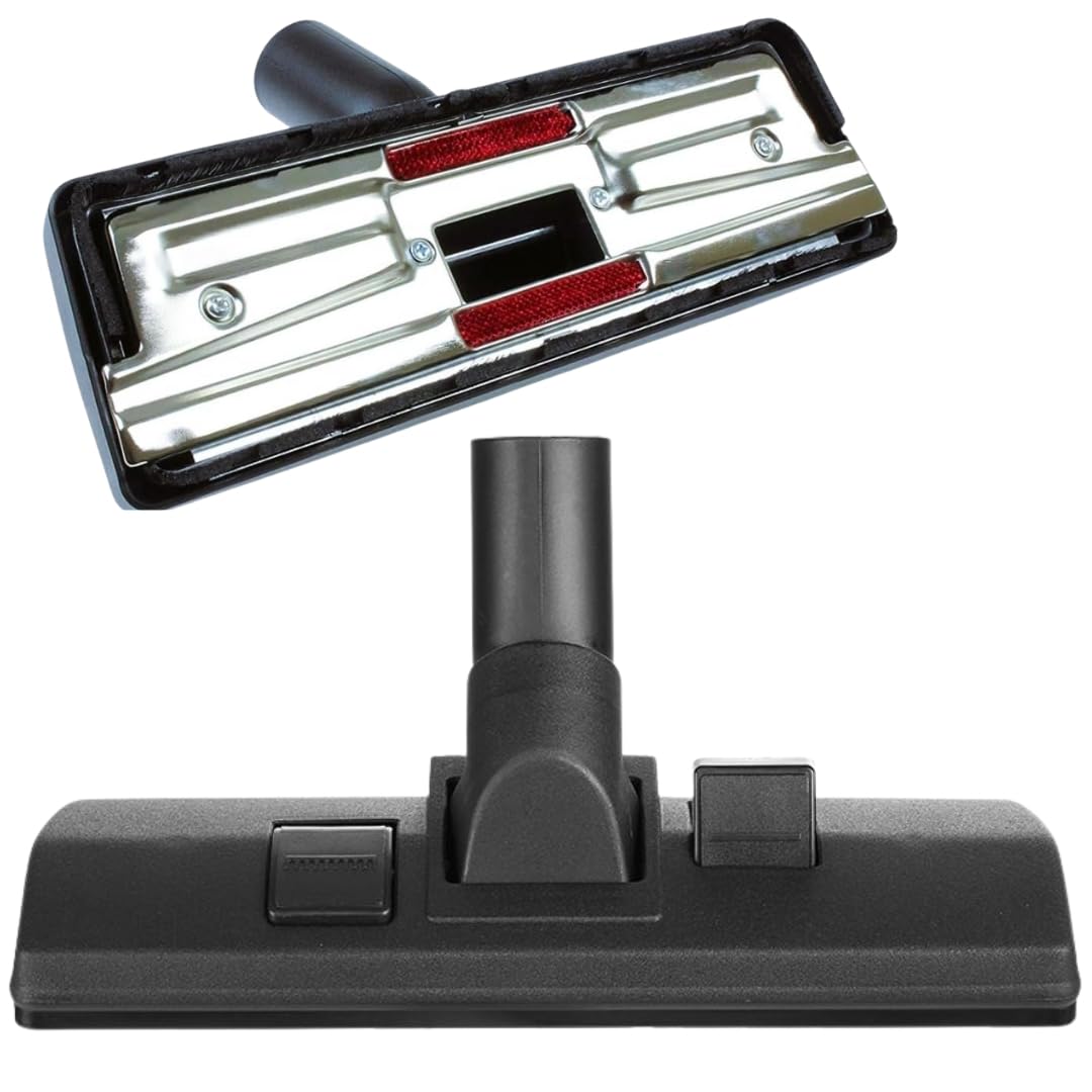 Universal Black Plastic Dual Pedal Floor Tool Nozzle 32mm x 270mm for Henry Hoover Head Attachments Vacuum Brush Head Compatible with Numatic Henry
