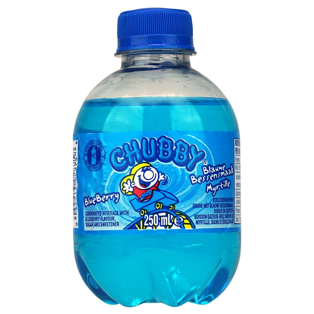 Chubby Blueberry Flavoured Soft Drink 250ml (Pack of 24)