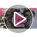 Mr.Bom Artificial Flowers Plants Fake Pink Roses Hydrangeas Floral Arrangements in Pots for Home Wedding Table Centerpieces Indoor Outdoor Decoration