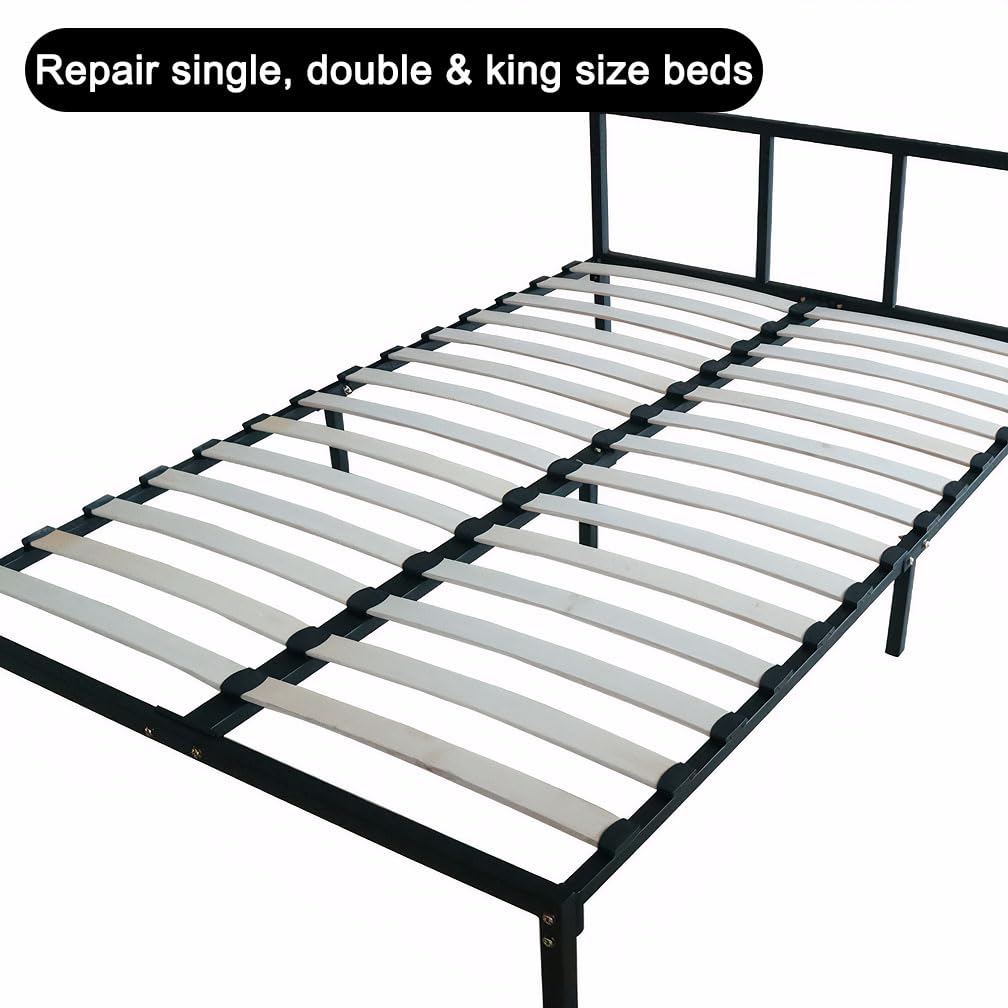 Aieino 36PCS Plastic Bed Slat Caps, 55mm 24 Side + 12 Centre Bed Slats