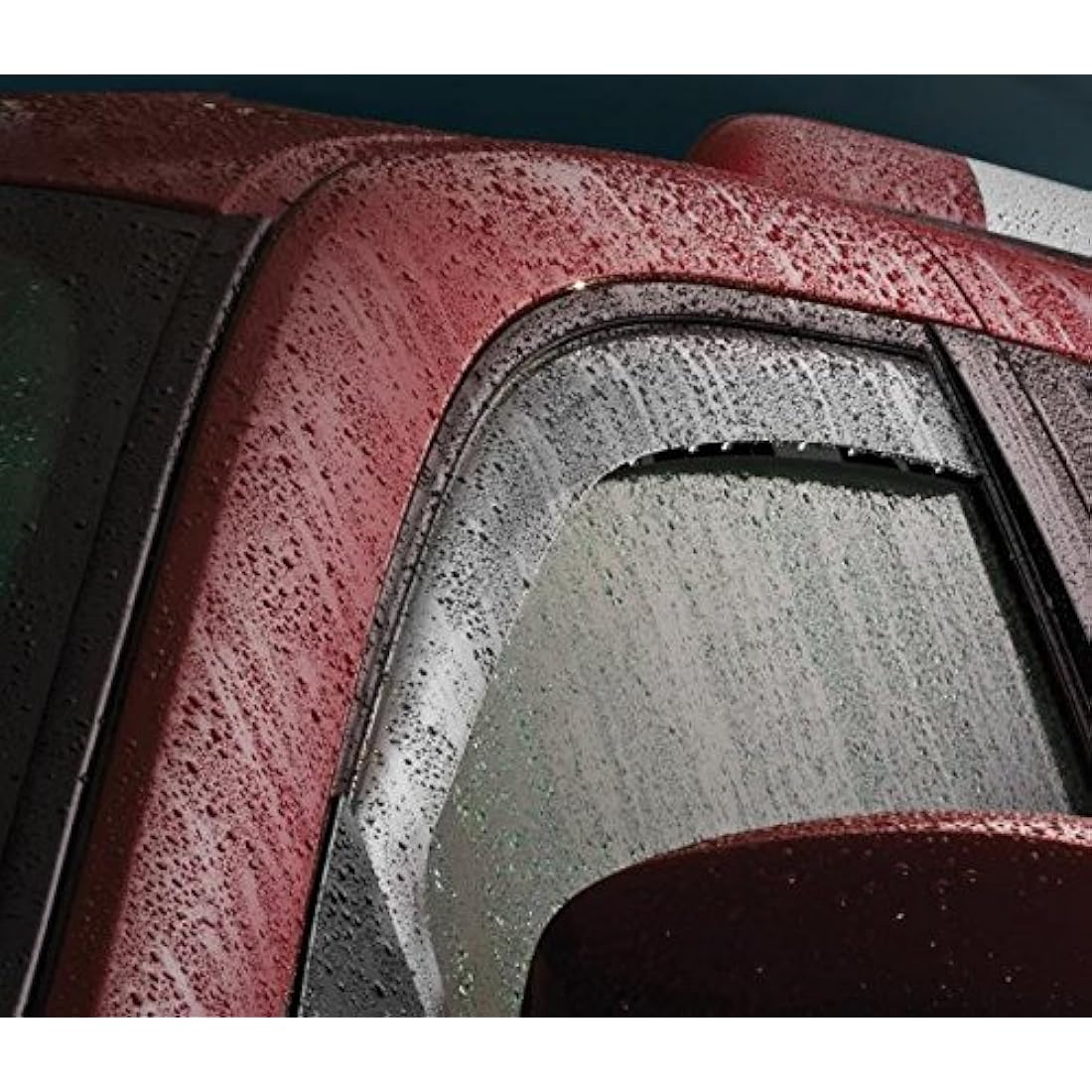 Heko WD24288-12857, Full Set of 4 Heko Wind Deflectors (Front & Rear), Tinted (Only for the 5 Doors Model)