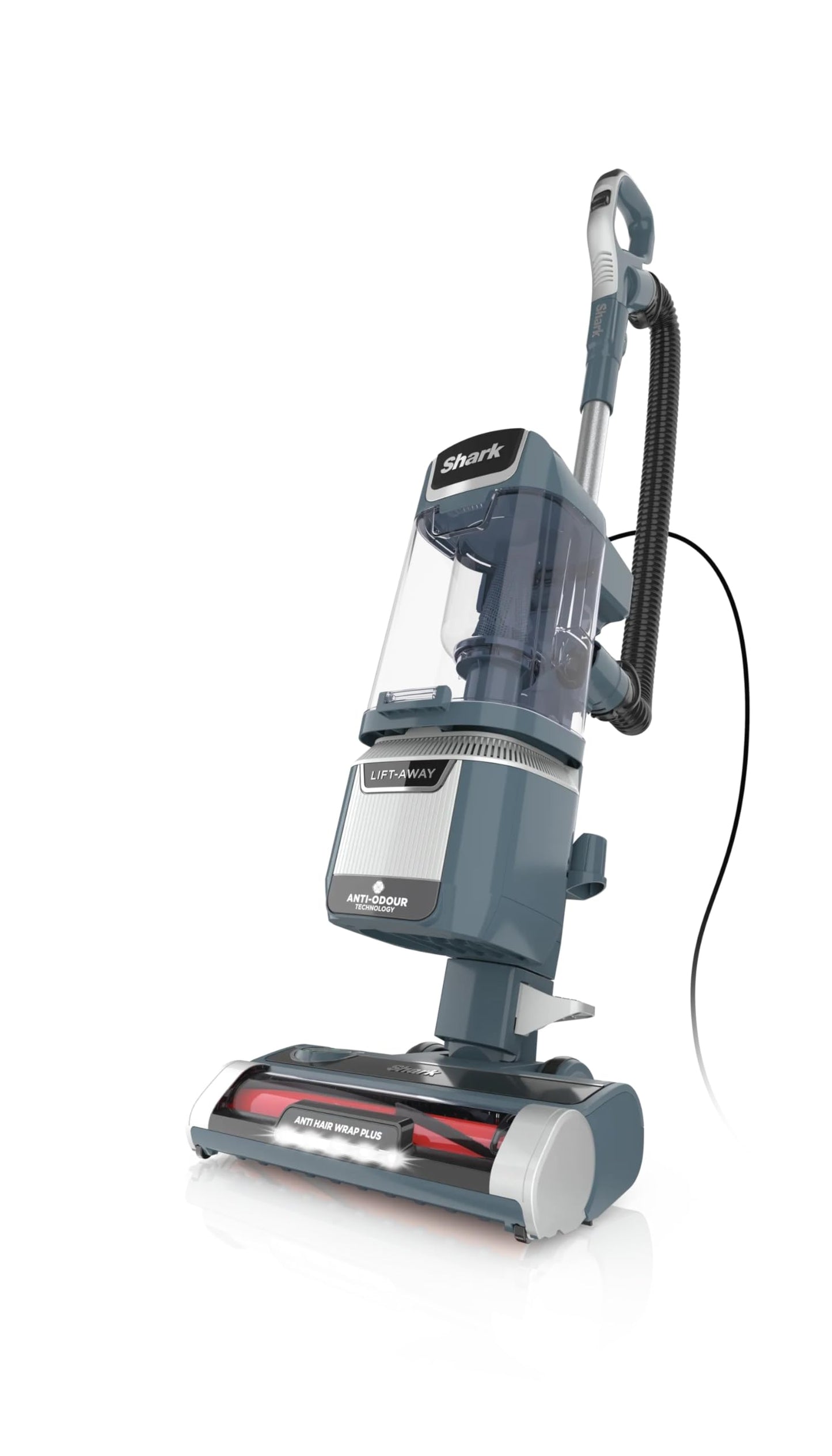 Shark Anti Hair Wrap Plus Upright Corded Pet Vacuum, 2.5L, Powered Lift-Away, Anti-Allergen Seal, Hard Floor & Carpet Mode, 750W, 8m Cord,