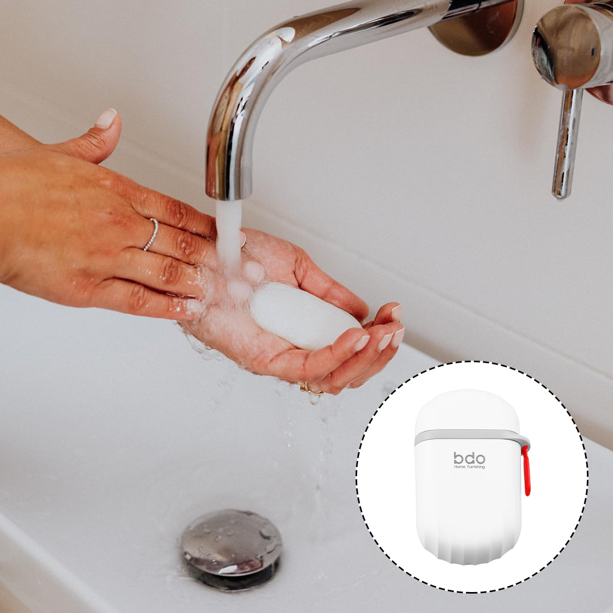GLADFRESIT Soap Case Portable Travel Soaps Box Dishes with Lid for Camp,Outdoor,Bathroom Shower,Easy Cleaning, 2309-12A