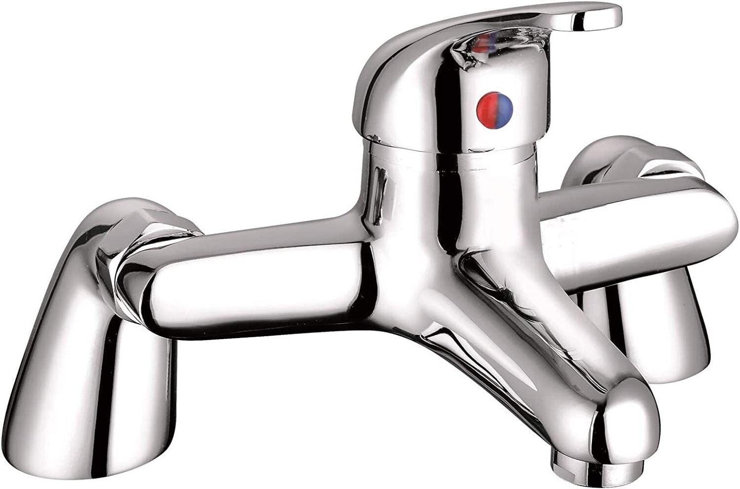 Veebath Bath Filler Tap, Bathroom Taps Shower Mixer Tap, Bath Tub Single Lever Tap, Bath and Basin Taps, Chrome Finish with G3/4", Shower Mixer with