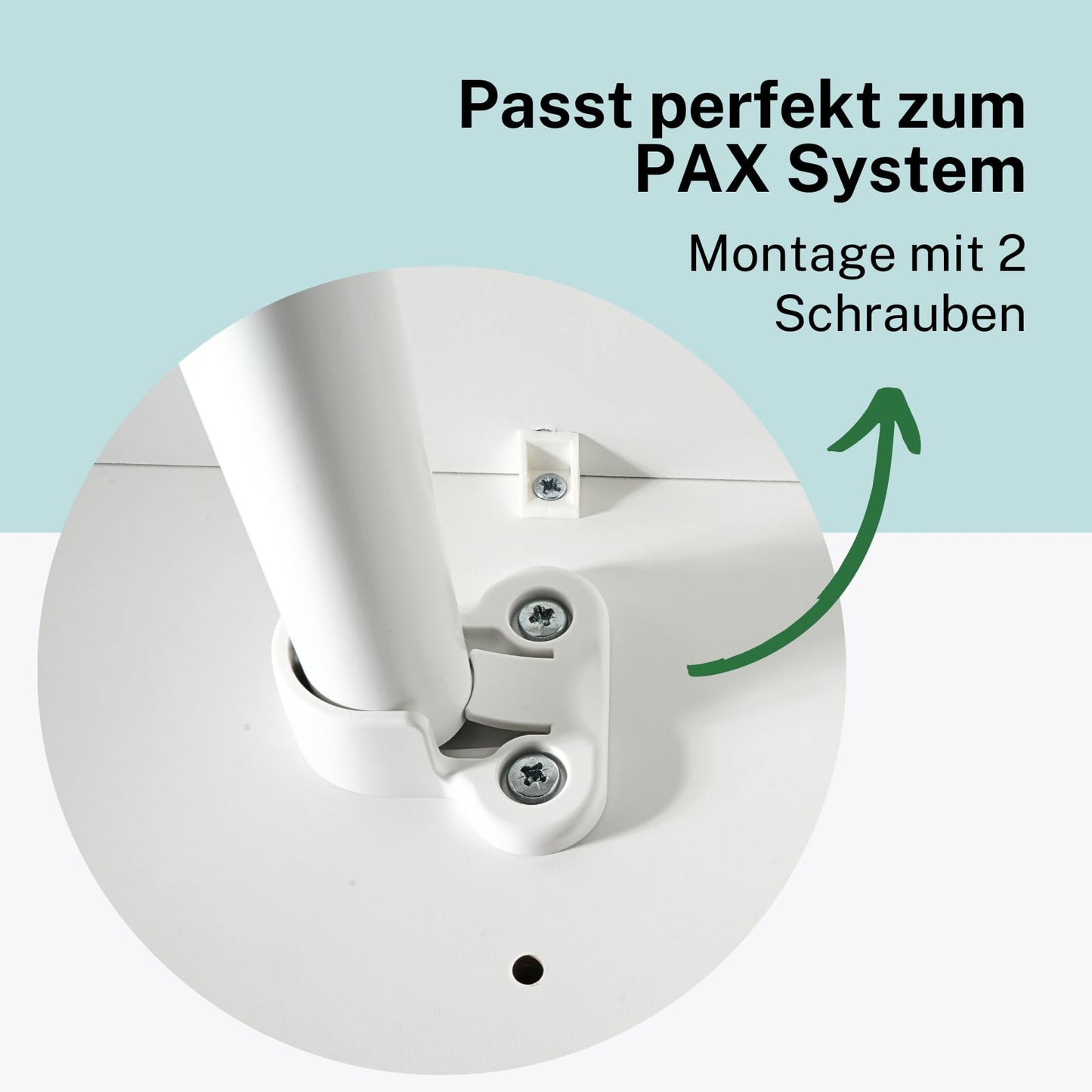 KOMPLEMENT 130527 Clothes Rail compatible with IKEA PAX