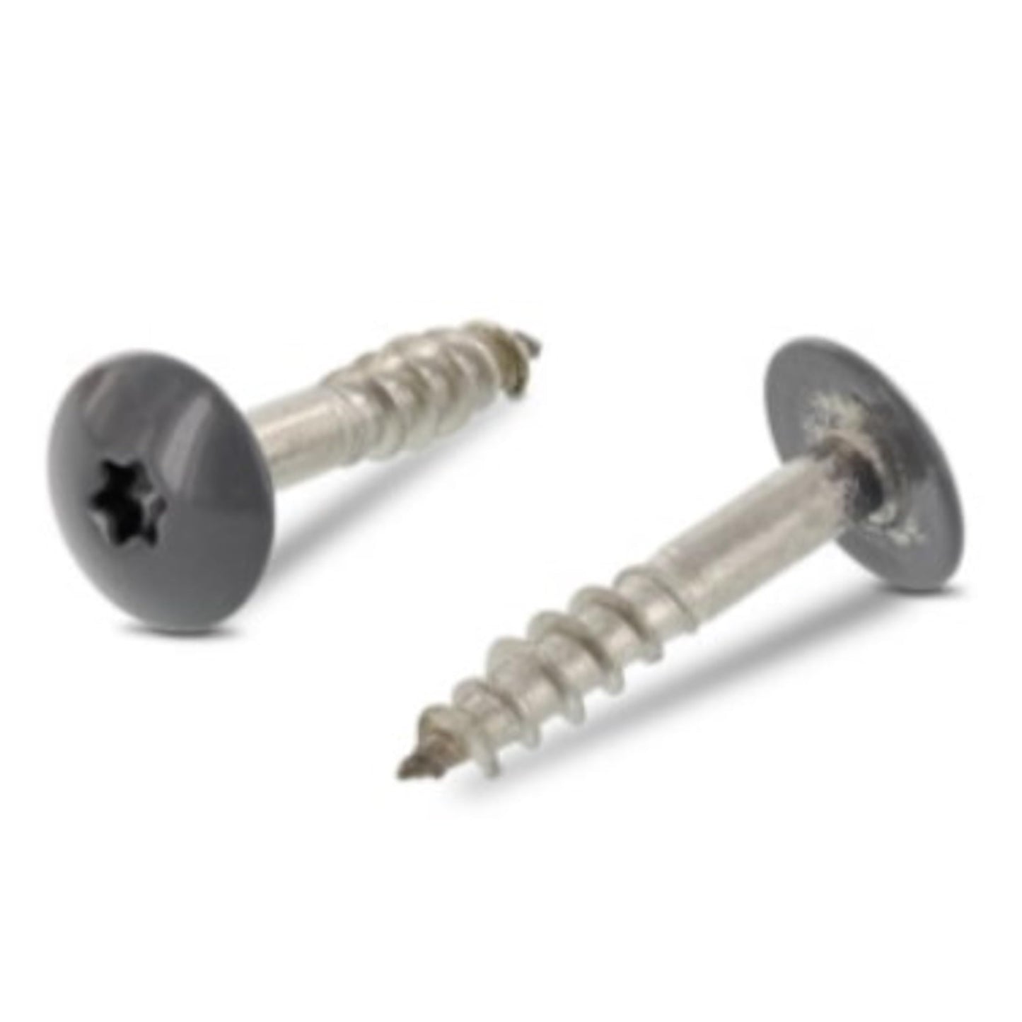 Idt Trade Trespo Wood Screws 4.8 x 50 mm Pack of 25 Stainless Steel A2 / V2A - Round-Headed Wood Screws with Hexalobular Socket - Rustproof