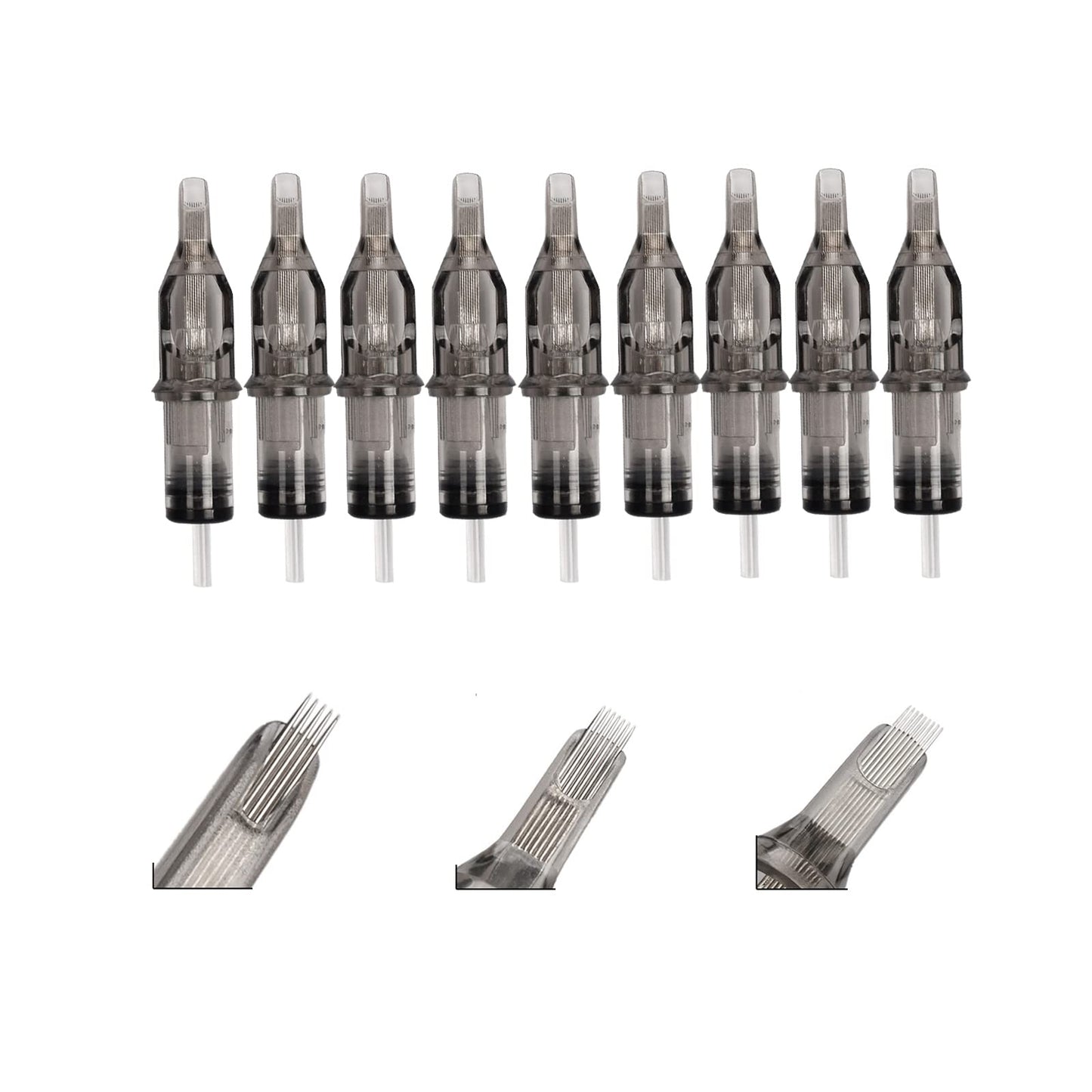 ATOMUS 30pcs Tattoo Cartridge Needles (30pcs 5F 7F 9F)