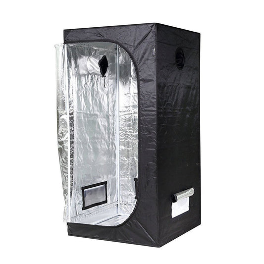 iPower 32"x32"x63" Hydroponic Water-Resistant Grow Tent with Removable Floor Tray for Indoor Seedling Plant Growing