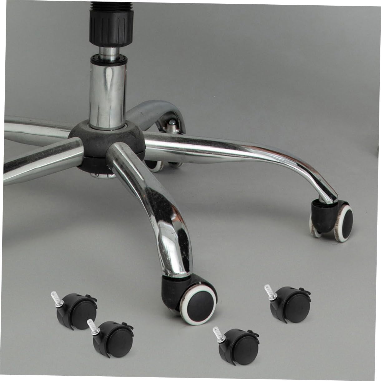 Casters for Furniture, 4pcs Heavy Duty Caster Wheels Replacement Laundry Cart Wheels Clothes for Cart Furniture Easy Installation Clothes Rack