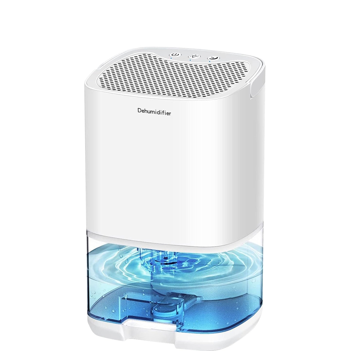 Powate Dehumidifier for Home Electric Dehumidifier -1000ml with Ultra Quiet & Auto Shut off 7 Colorful LED Portable for Wardrobe Bathroom Closet RV