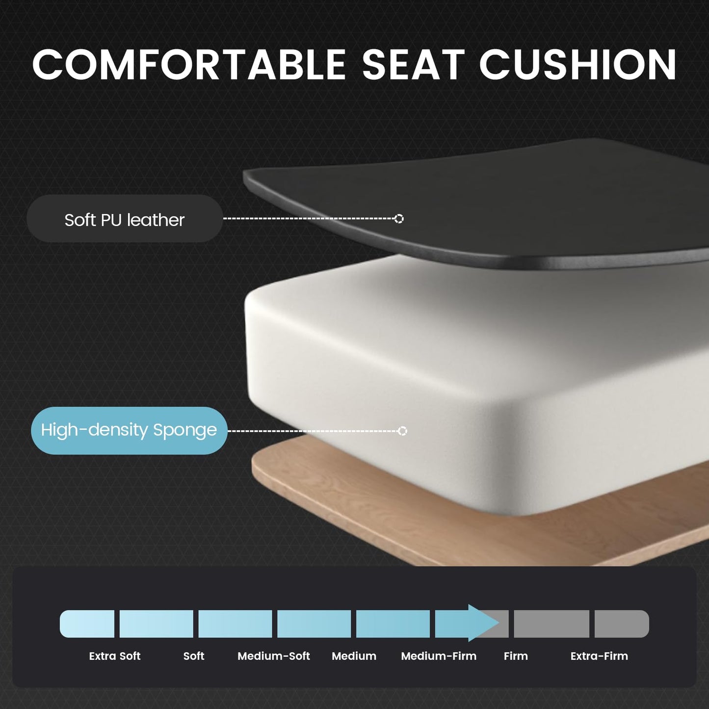 Gaming Chair with Footrest, Ergonomic Gaming Chair, Computer Chair with Lumbar Support, Head Rest