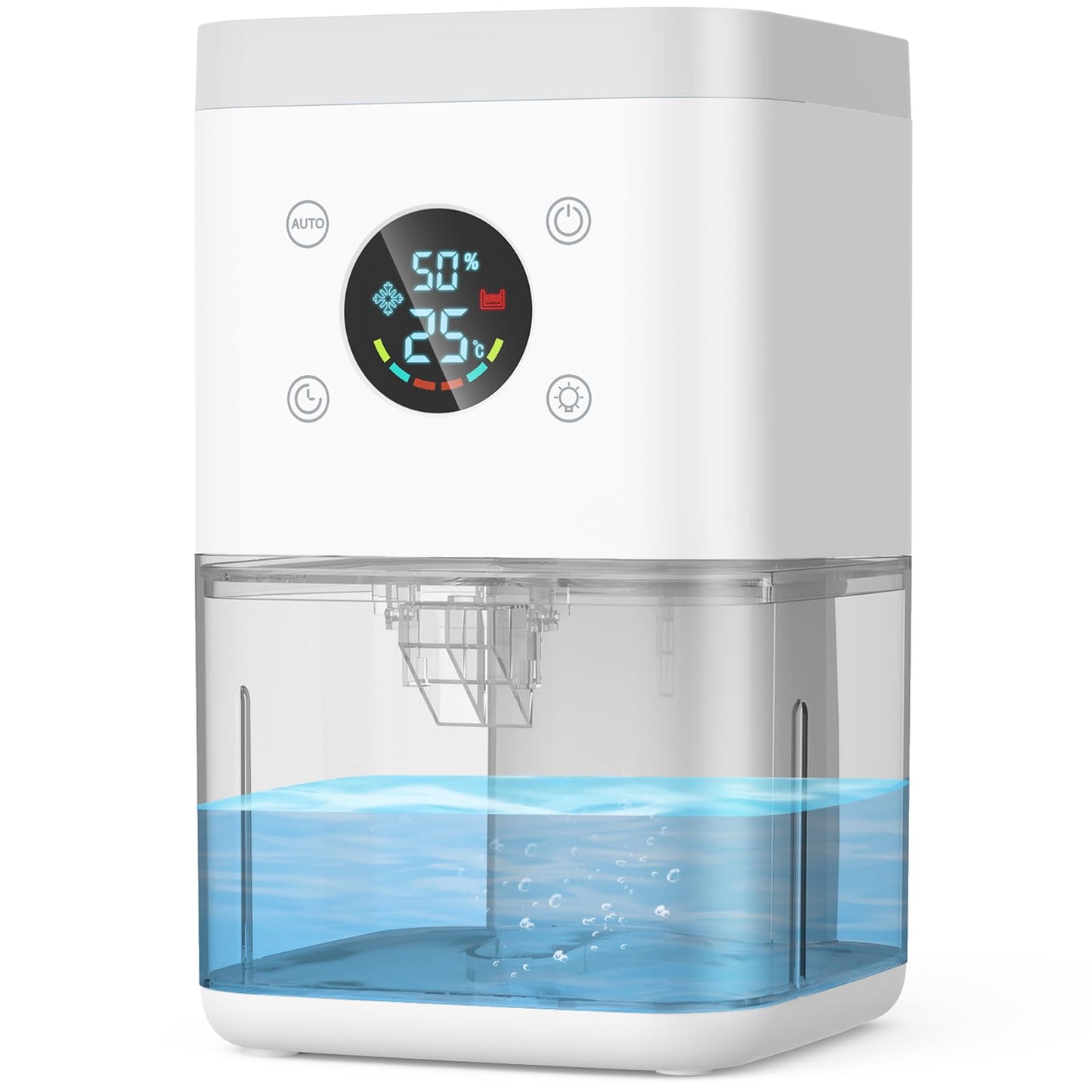 Dehumidifiers for home, 1800ml Dehumidifier for Drying Clothes, Quiet Dehumidifiers with timing, filter screenand intelligent dehumidification, Air