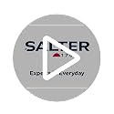 Salter Sandwich Toaster – Non-Stick, Deep Fill Toastie Maker, Cook 2 Toasted Sandwiches Together, 4 Slice Grill Press, Automatic Temperature Control, Cool Touch Handle, Easy Clean, 900W, EK2017