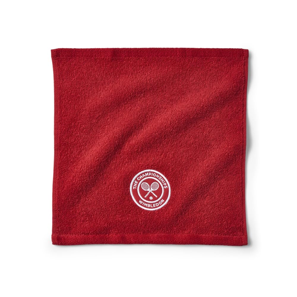 Wimbledon Face Cloths | Pack Of 4 | 30cm x 30cm | Soft Cotton | Official Tennis Championships Merchandise | 2026 Seasonal Colours