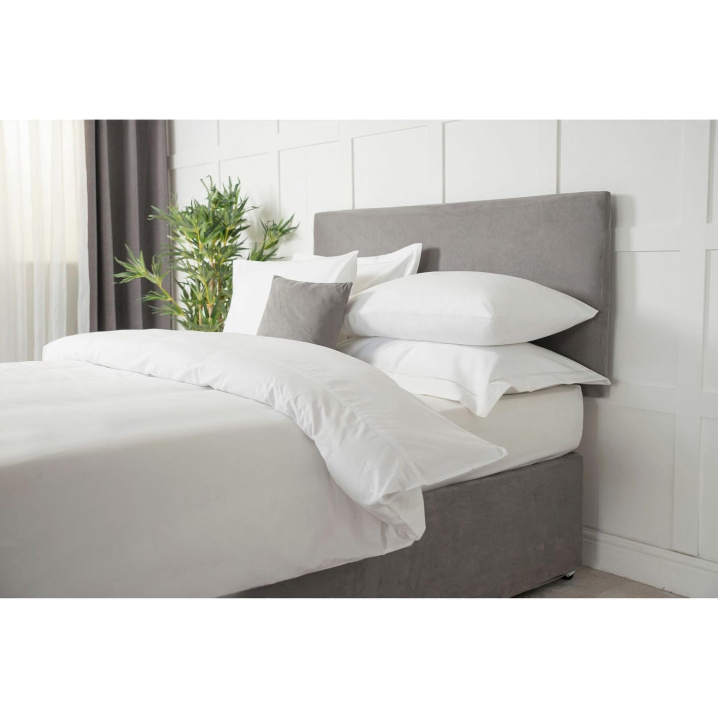 Belledorm Headboard Wrap (Linen, Single)
