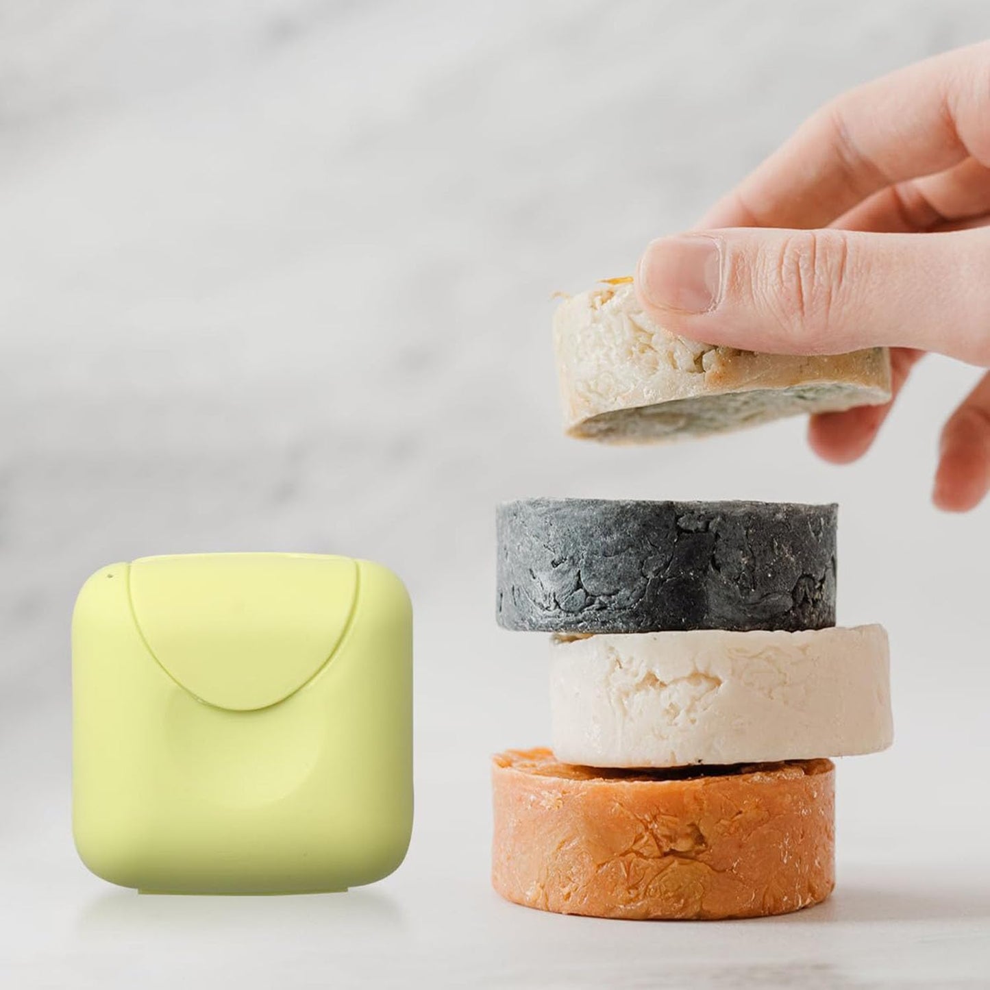 4 Pcs Travel Soap Case Soap Bar Travel Soap Dish with Lid Waterproof and Leakproof Soap Box Container Holder Closable Soap Holder for Shower Travel