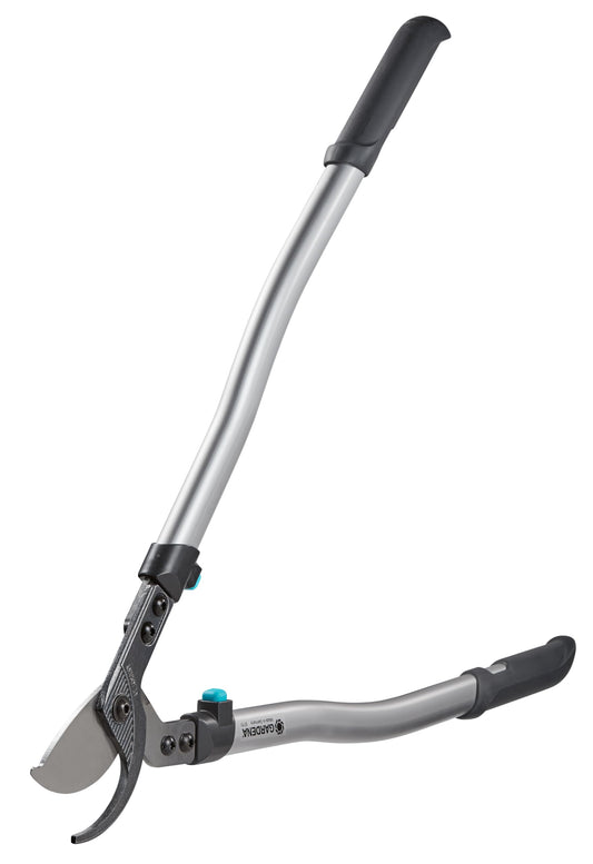 GARDENA Premium Pruning Lopper 700B: Bypass secateurs for gentle, precise trimming of plants, precision-ground blade, double-bend, stable aluminum