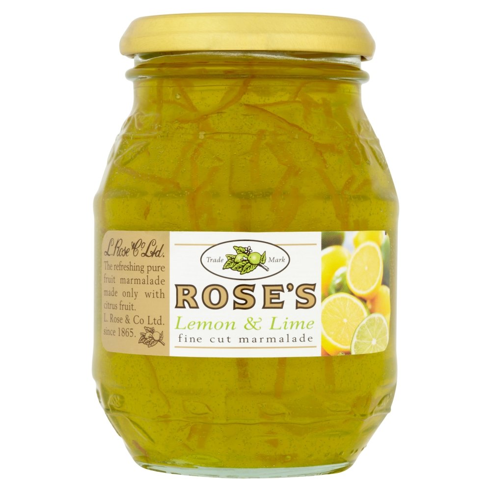 Rowse Lemon and Lime Fine Cut Marmalade, 454 g, Pack of 6