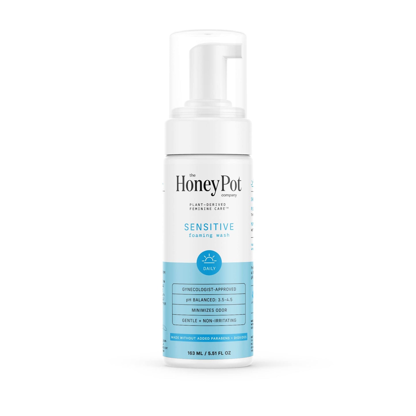 The Honey Pot Company - Sensitive Feminine Wash - Herbal Infused Natural Hygiene Wash for Sensitive Skin Types - PH Balanced Plant Based Wash Free