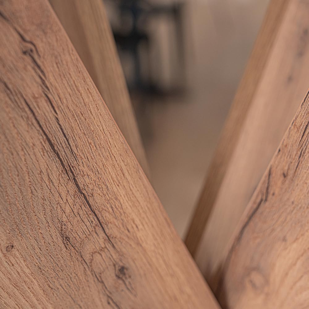 Mobili Fiver, Coat stand, Emma Rustic Oak, Made In Italy