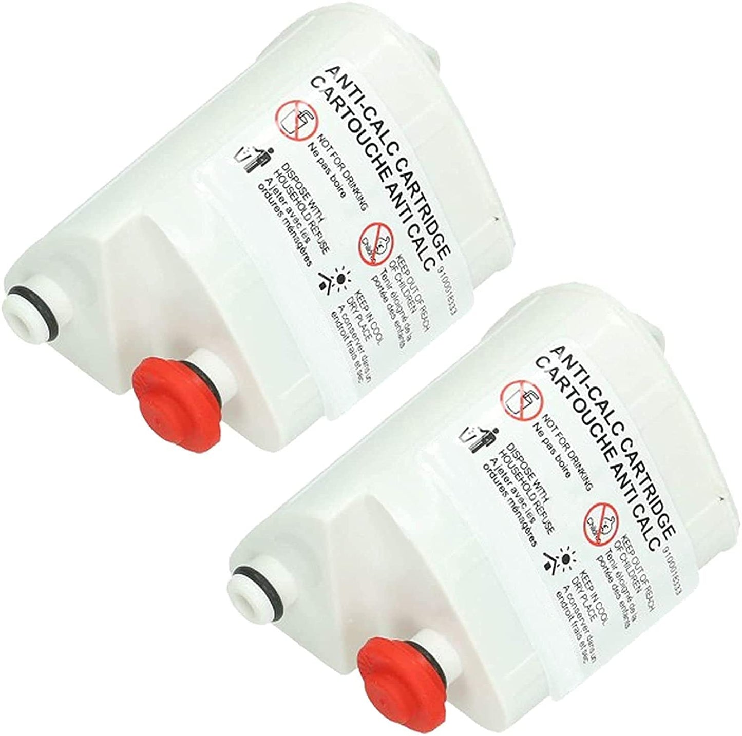 FIND A SPARE 2 x Anti-Calc Filter Cartridges for Tefal Fasteo Liberty Easy Steam Iron Fits Models SV6010E0, SV6020E0, SV6020G0, SV6035E0, SV6035G0,