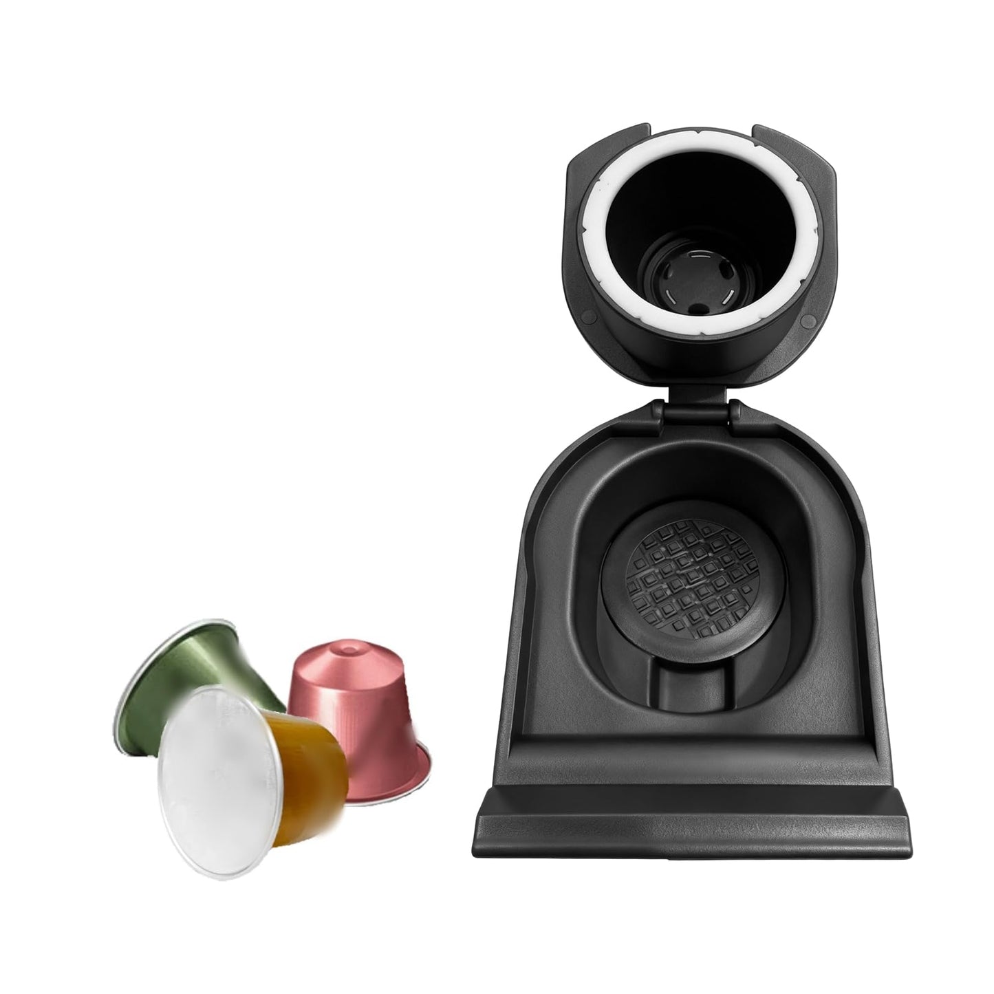 CAPXSNOB Reusable Coffee Pod Adapter compatible with Nespresso Original for Warriors1 SV835L Capsule Coffee Machine, Ideal for Brewing Ristretto,