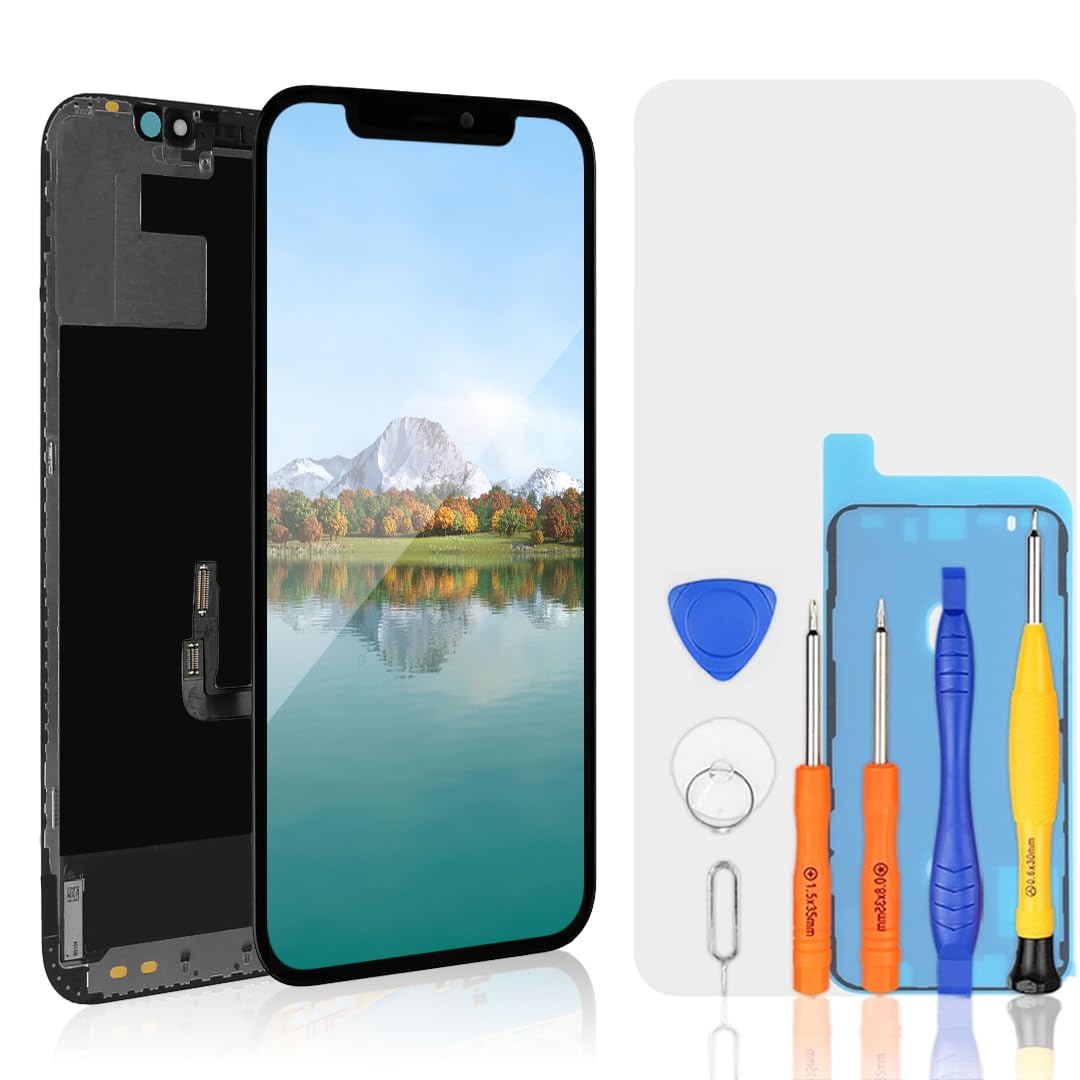 bokman for iPhone 12/12 Pro LCD Screen Replacement Display Assembly for Model A2403,A2172,A2402,A2404