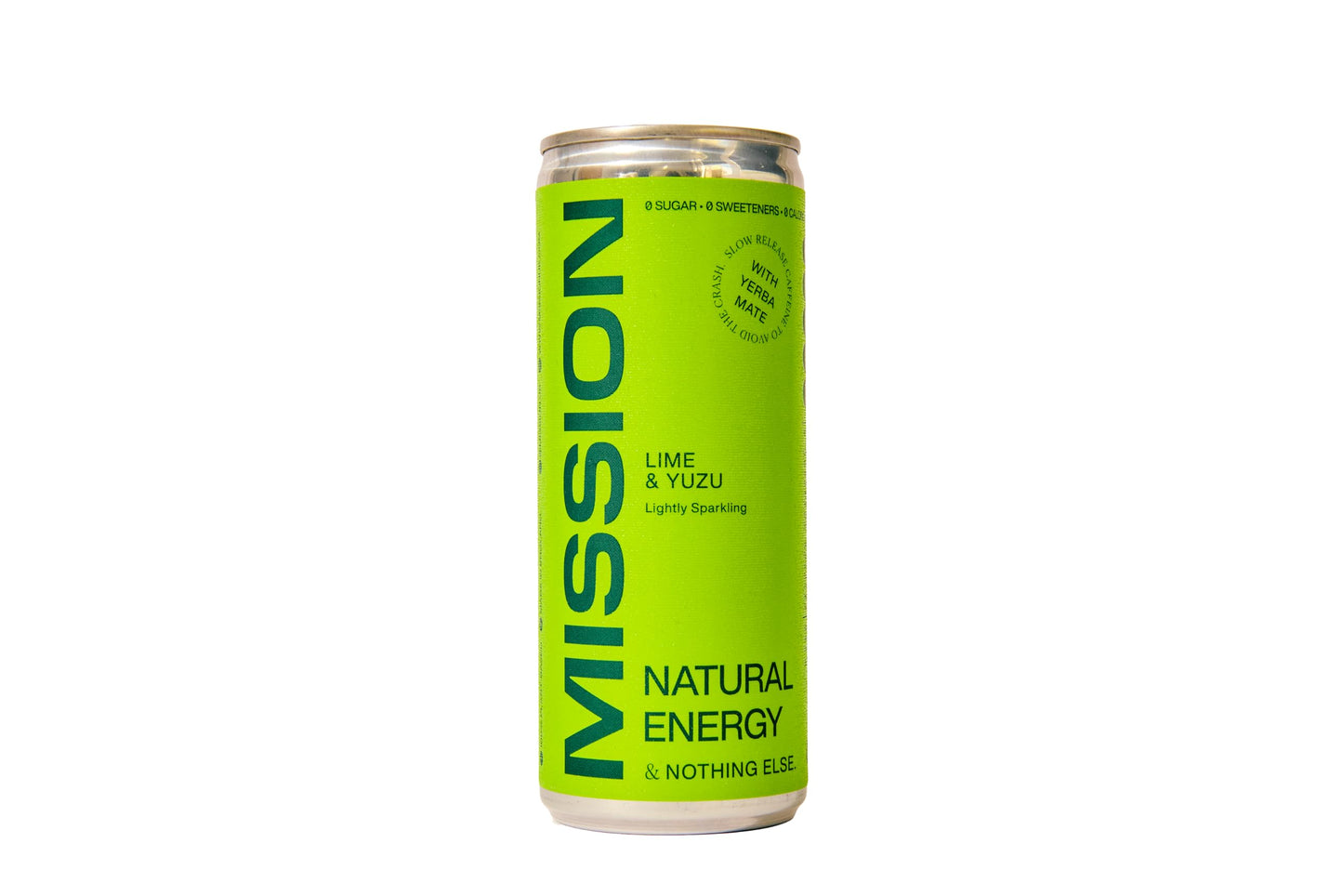 Mission Fuelling Extraordinary Mission Natural Energy | Ready-to-Drink with Yerba Mate & Green Tea | 12 x 250ml Variety Pack | Lime + Yuzu & Lemon +