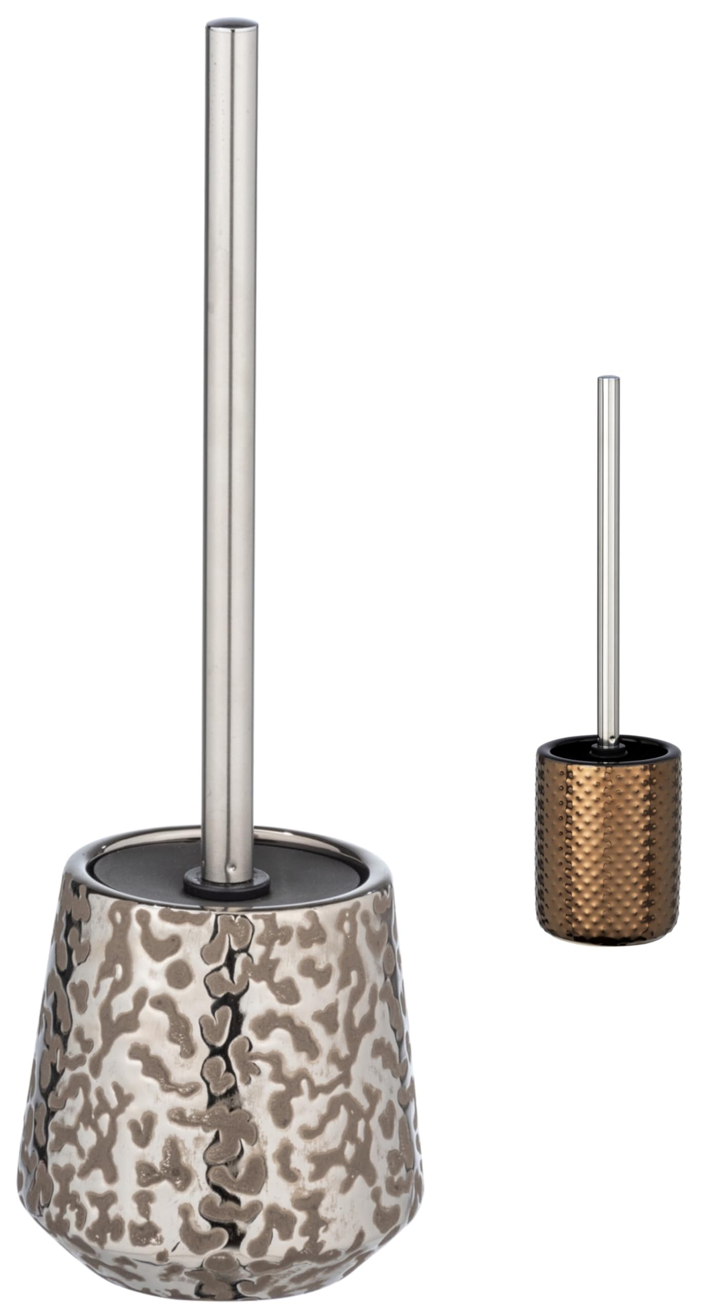 WK "Potters" Ceramic Toilet Brush and Holder (Burgos)