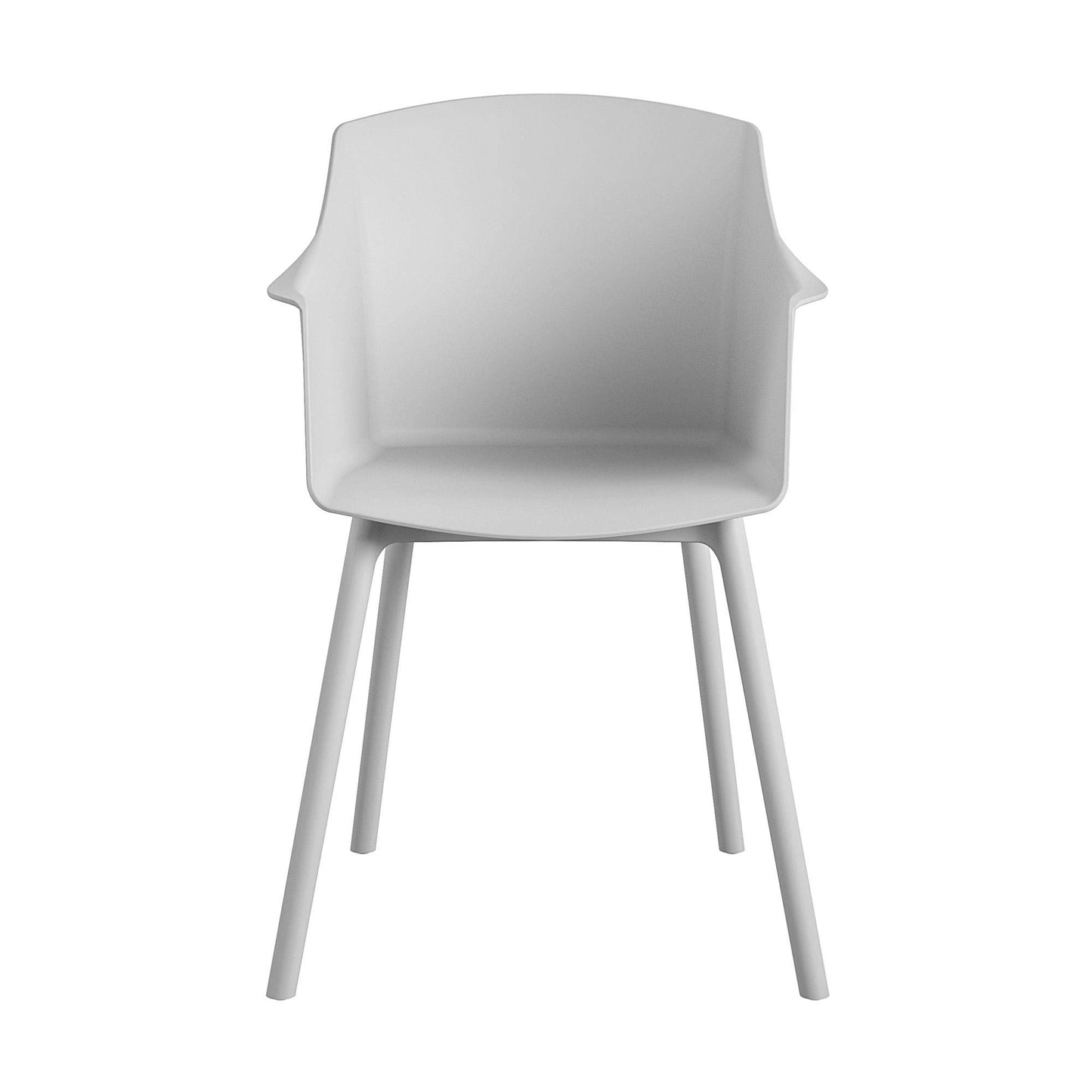 Dorel Home Camelo Collection Light Gray Dining Chairs, 2-Pack