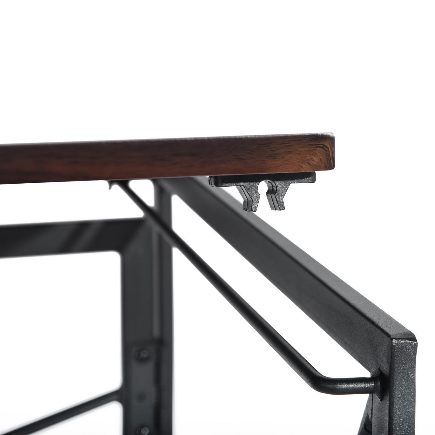 FurnitureR Sewing and Craft Tables, Creative and Efficient Desk, Multifunctional Table with Folding Storage, MDF and Metal Frame