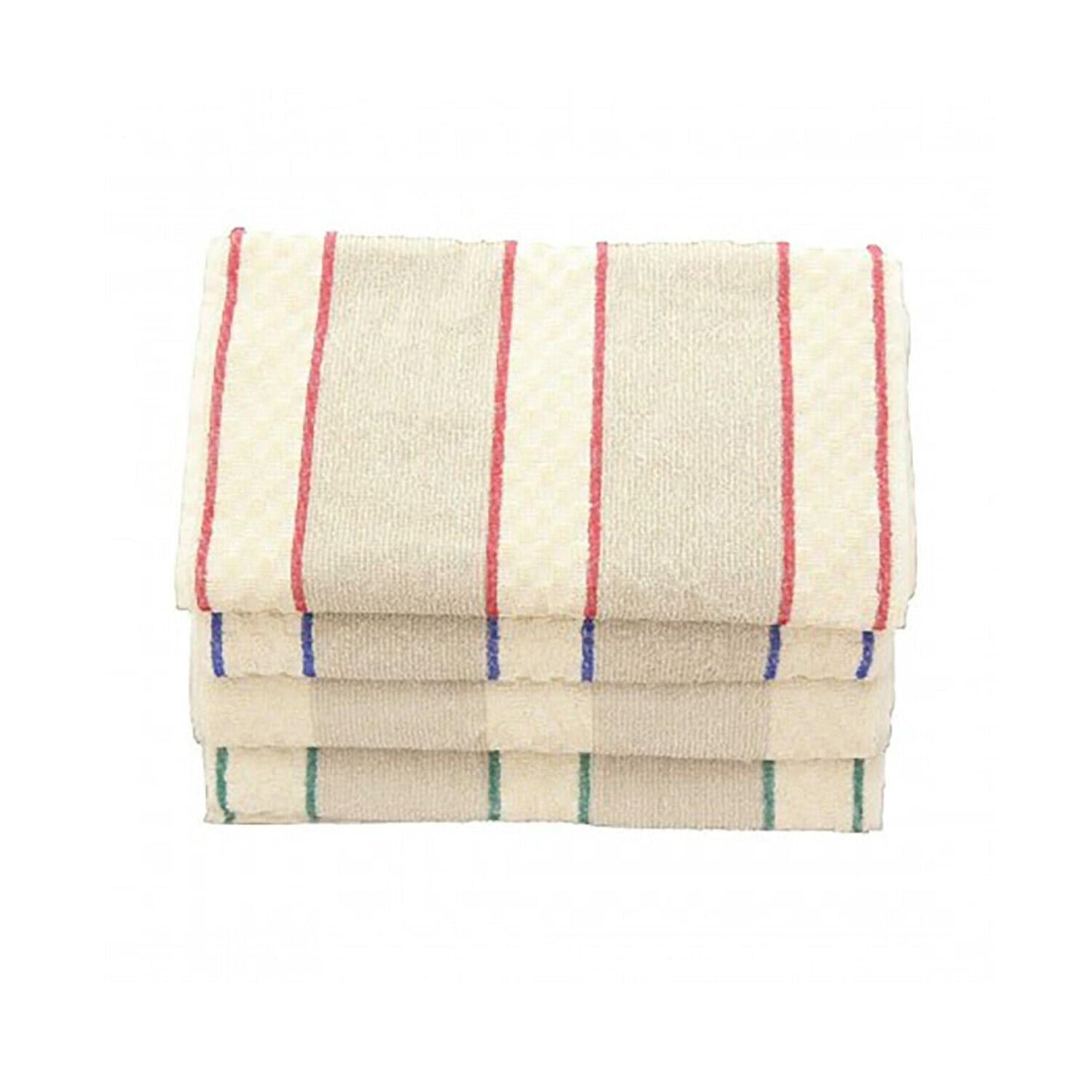 aztex Traditional 100% Cotton Roller Towels - Blue Stripe
