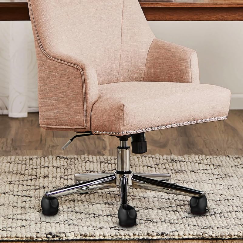 KITANDOVE 5pcs Chair Caster Covers Tpe Furniture Protectors for Rolling Furniture Office Chair Wheel Stoppers Easy Installation Non-slip and Reduce