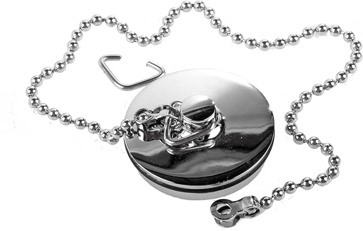 Chrome Sink Plug with Chain for Hand Washing Basin 1 1/2 Inch 38mm 38mm