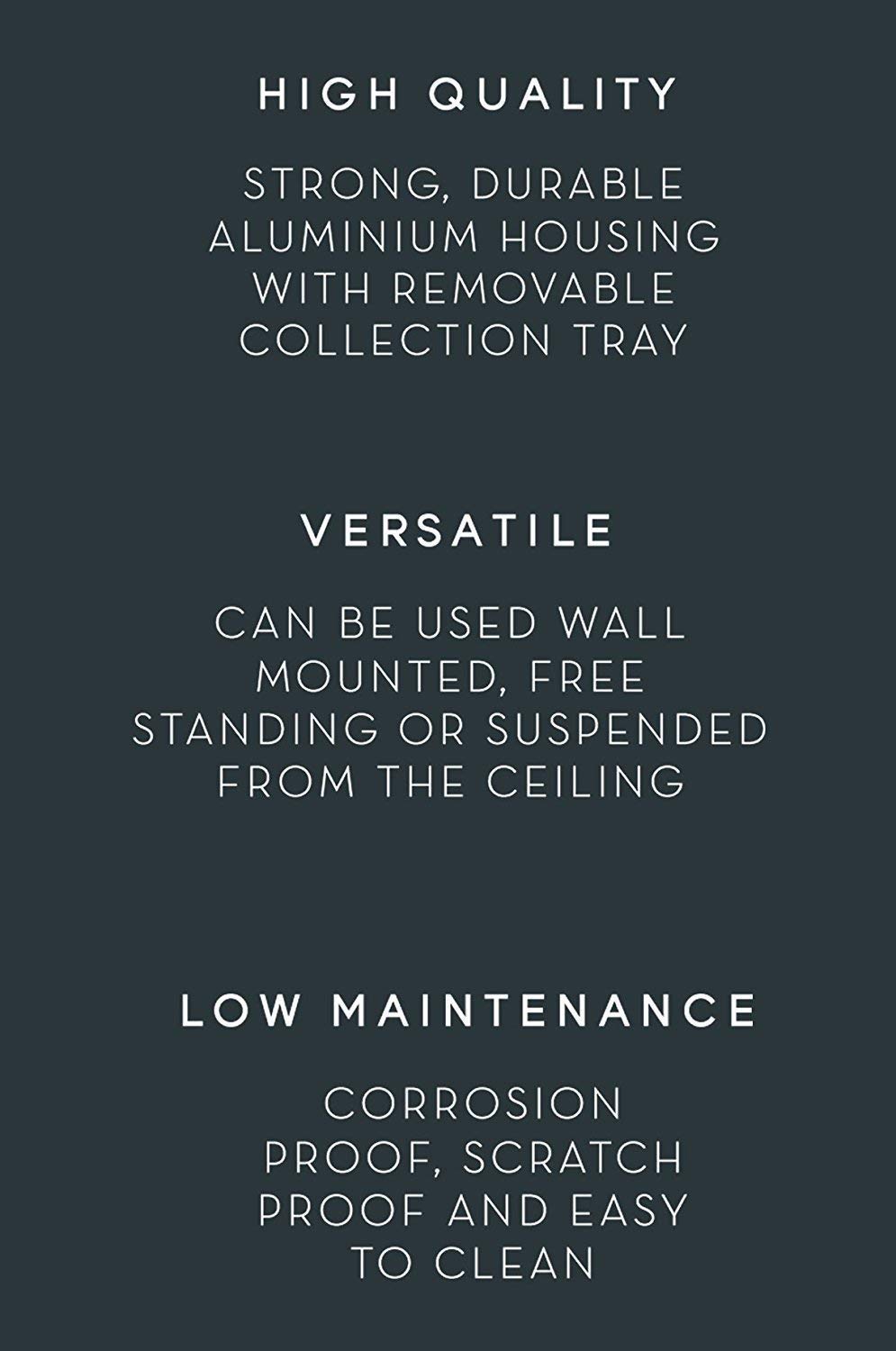 Xterminate 40W Electric Flying Insect Killer Zapper Electronic UV Commercial, Home, Kitchen, Wall Ceiling Mountable, Kills Flies, Bugs, Mosquitoes,