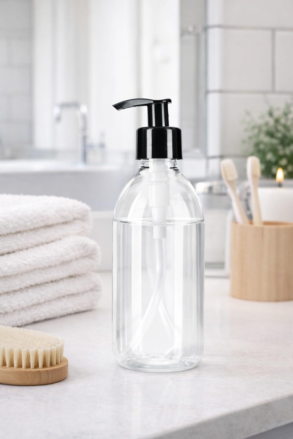 TEC Bottles 250ml Pump Dispenser Bottle 30% Recycled (2)