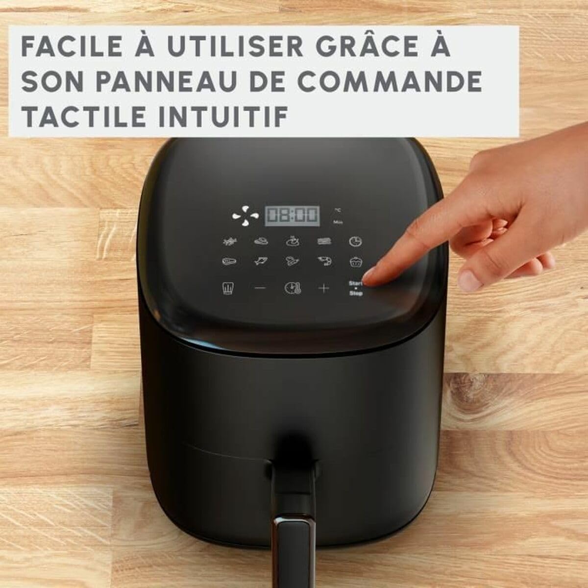 Moulinex EZ145820 Air Fryer Black - Brand: Moulinex - EAN: 3045387291037