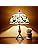 MIAOKE Stained Table Lamp Stained Glass Table Light, Handmade Desk Bedside Table Night Lamp, Antique Art Craft Gifts Lover Kid Living Room Bedroom Study Bookcase Desk Ligh