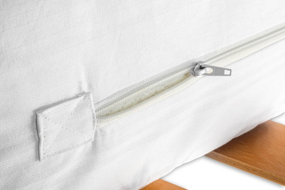 V.I.P. Very Important Pillow Sack Mattress Topper Jacquard Cotton Ribbons Zip on 3 Sides Double