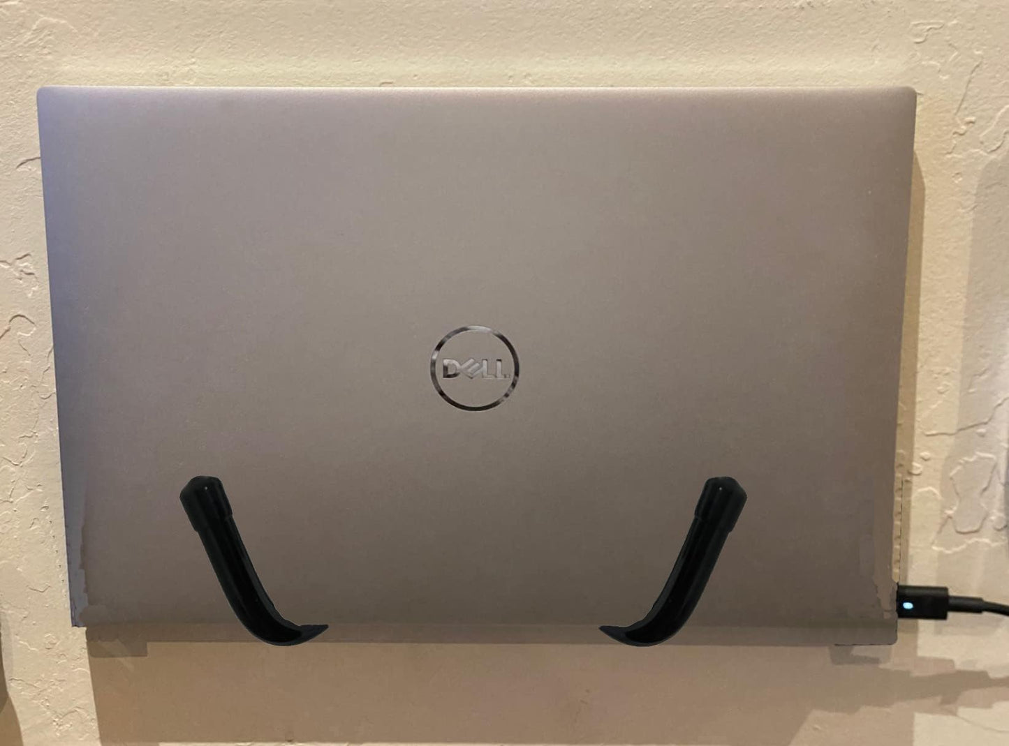 Laptop Wall Mount, Adjustable Universal Storage Organizer for Laptops, MacBook, Keyboard, Tablets, Mouse, iPad and More for Office and Home