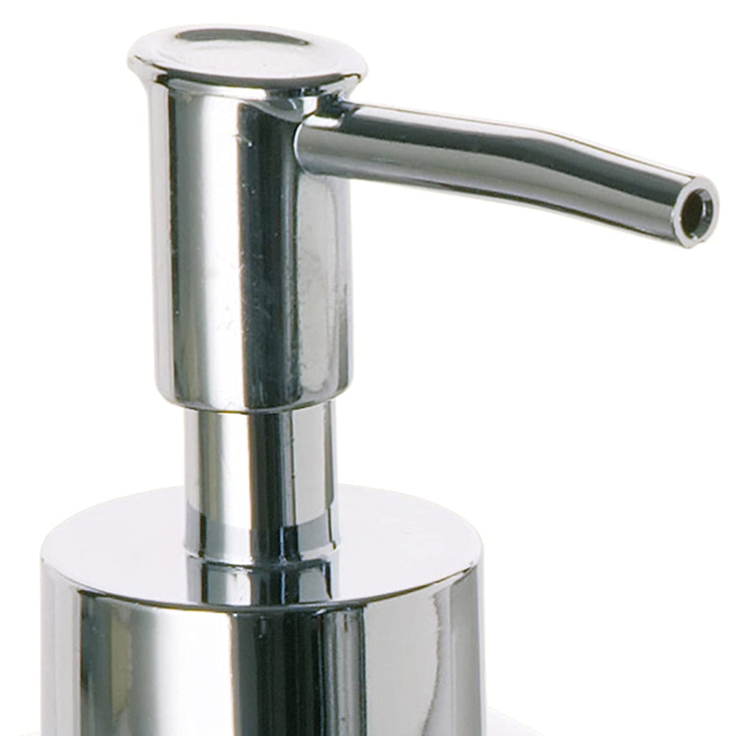 Gedy Queenstown Soap Dispenser, Dimensions and Weight: 16, 5 x 6.5 cm & 0.5 kg, Soap Dispenser in Eco Ceramic, White Finish, R&D Design
