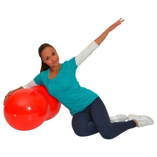 Gymnic Physio Roll 40 centimetre Ball - Red