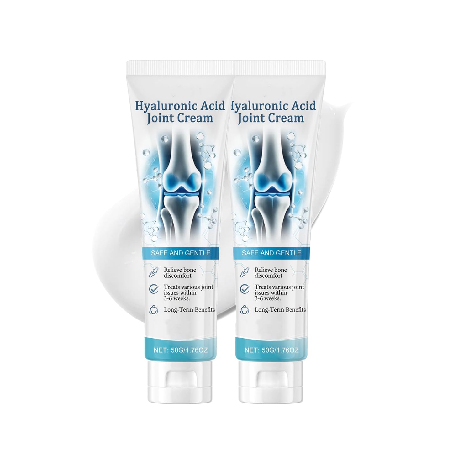 Arthroheal Hyaluronic Acid Joint Repair Cream -Pain Relief Cream -Deep Penetrating Freeze Gel with -Non-Greasy Fast Absorption for