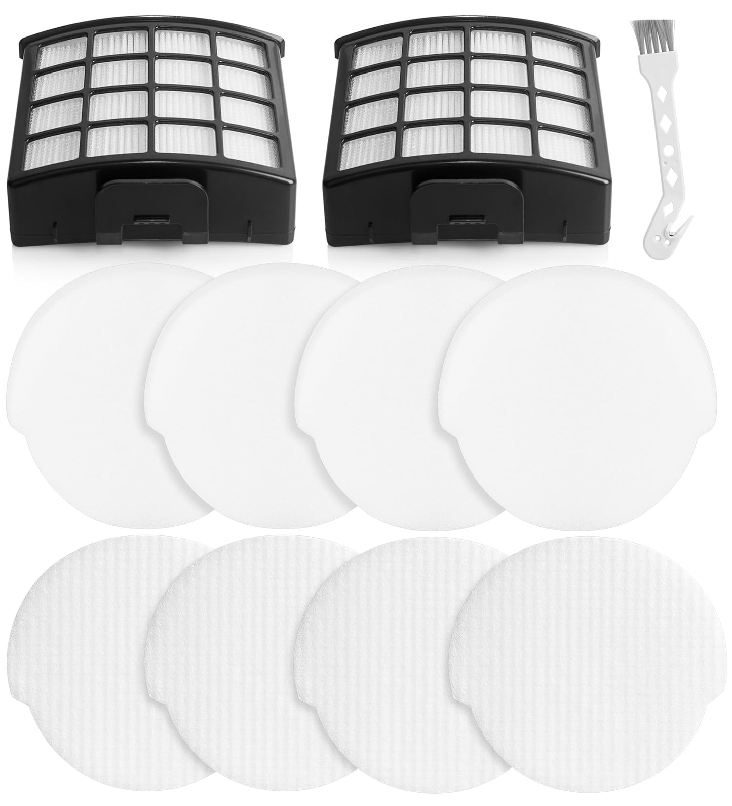 NZ850UKT Replacement Filters for Shark Lift Away Bagless Upright Vacuum NZ850UK NZ860UK NZ860UKT AZ912UK AZ912UKT AZ913UK AZ913UKT, 2 Anti-Allergen