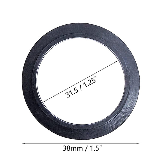 10Pcs Sink Plug O-Ring Spare Sealing Gaskets for Metal Basin Plugs and Pop up Bath Sink Basin Plug Inner Diameter 31.5mm Outer Diameter 38mm Silica