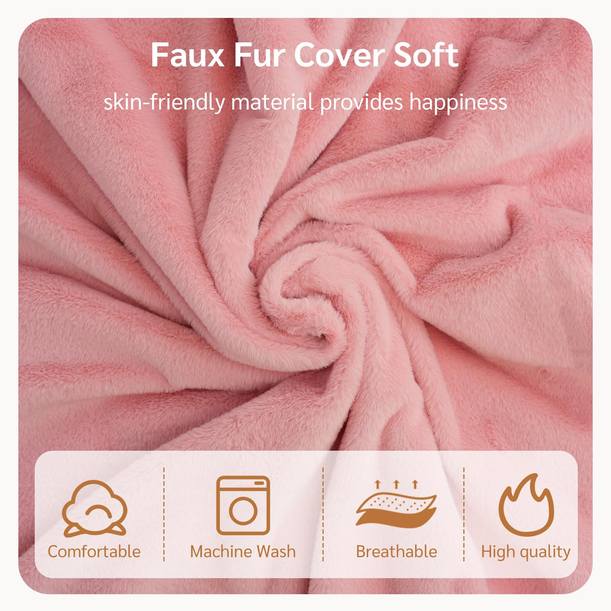 MAXYOYO Bean Bag Bed Folding Sofa Bed Mattress for Adults, Extra Thick 6 Fold Floor Couch for Bedroom Living Room, Pink, 100x240 cm