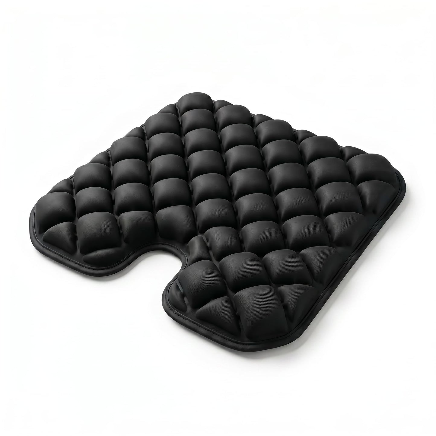 Potelane Inflatable Seat Cushion for Long Flights, Travel Airplane Seat Cushion with High-Low Air Cell Structure