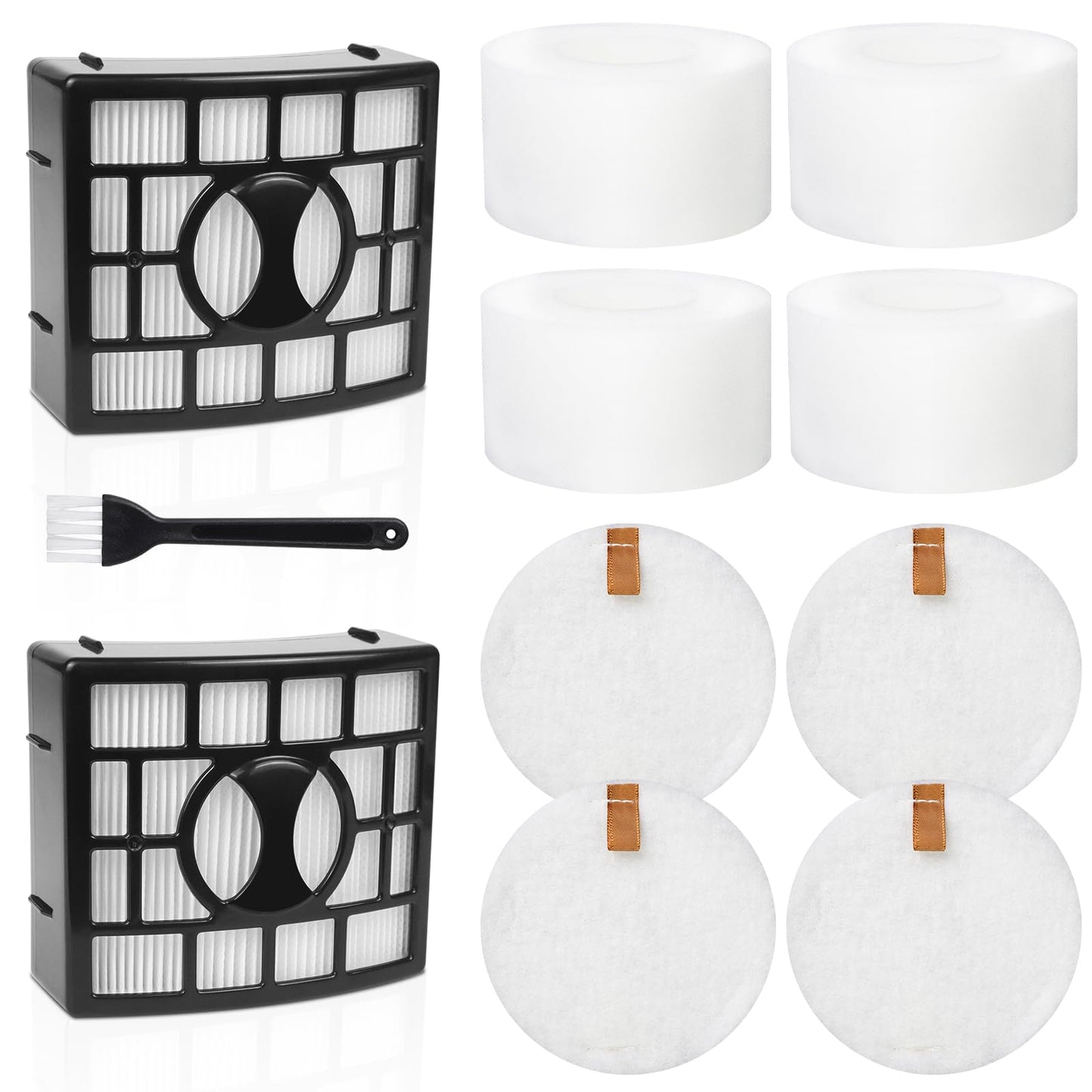Spofan Filter Replacement for Shark NV801UKT NZ801UKTBK NZ801UKT NV620 NV680 NV681 NV682 NV683 NV801UK NV800 NV801 NV803 UV810 AZ910 AX910 Lift Away