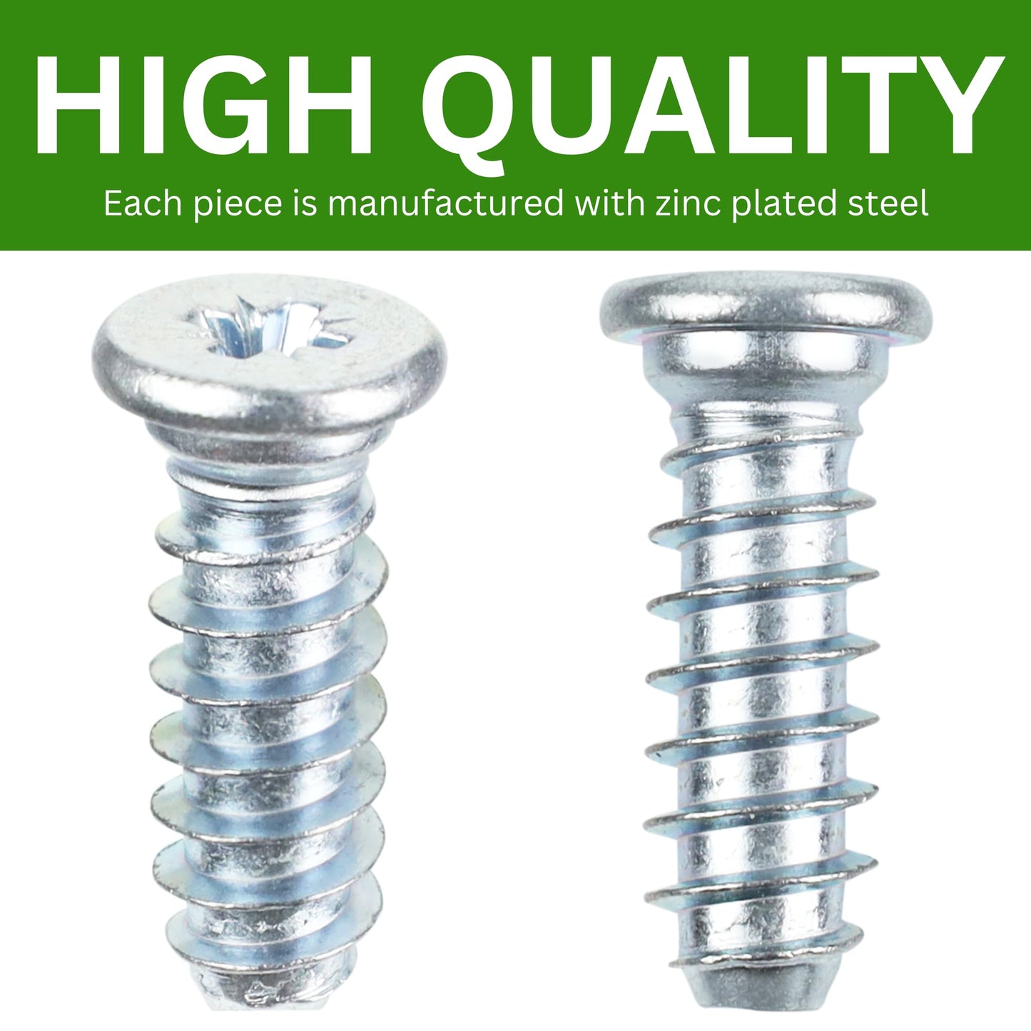 Spare Hardware Parts Bed Frame Screw (Replacement for IKEA Part #110789/126860) (Pack of 10)